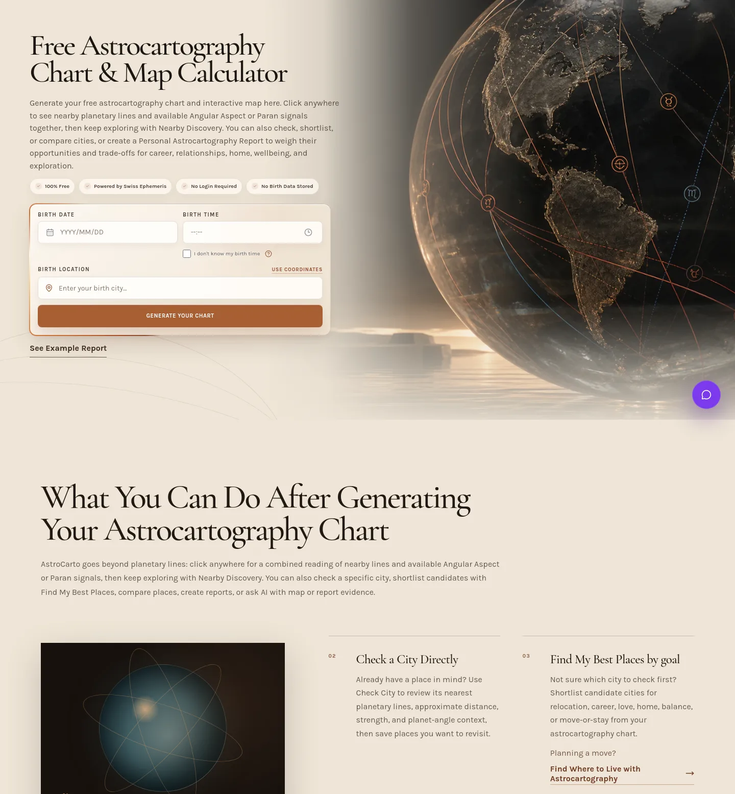 astrocarto.net — Hero