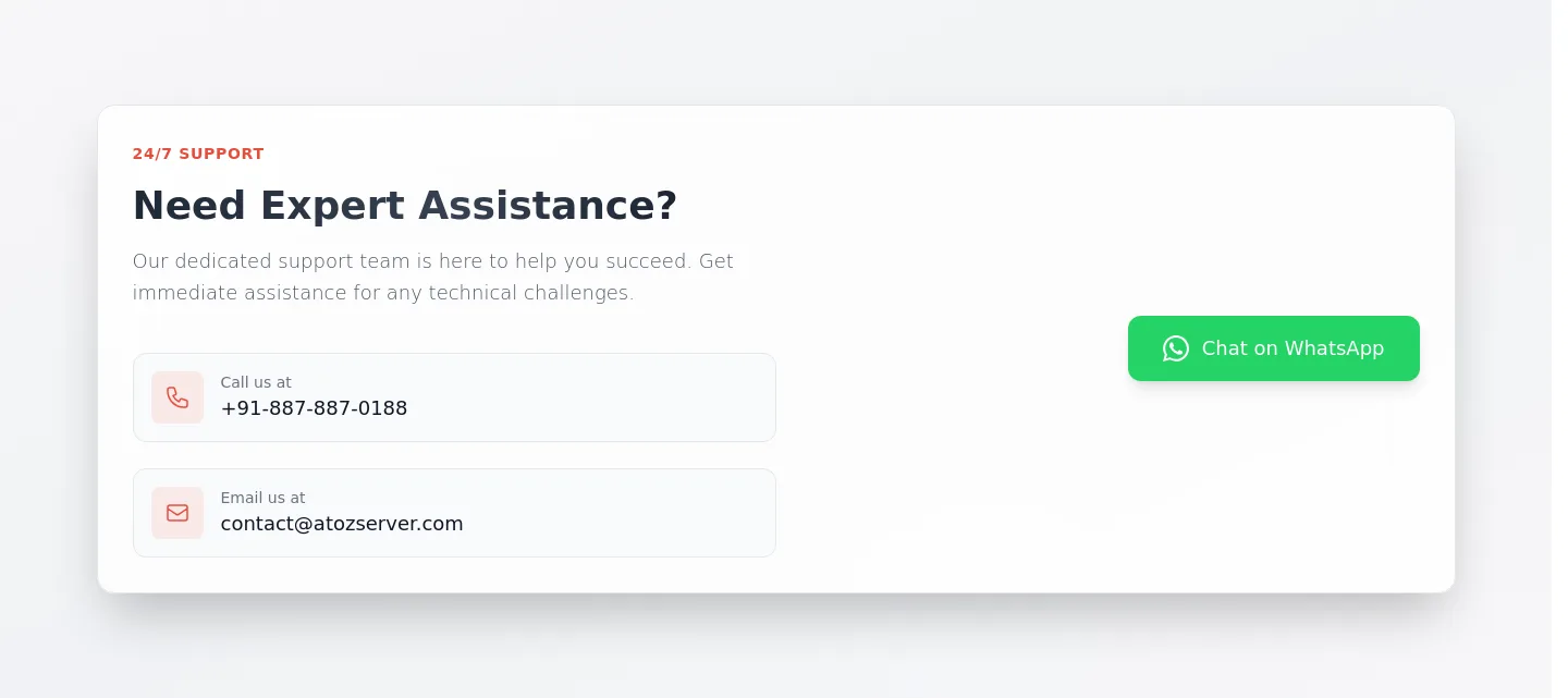 atozserver.com — Features