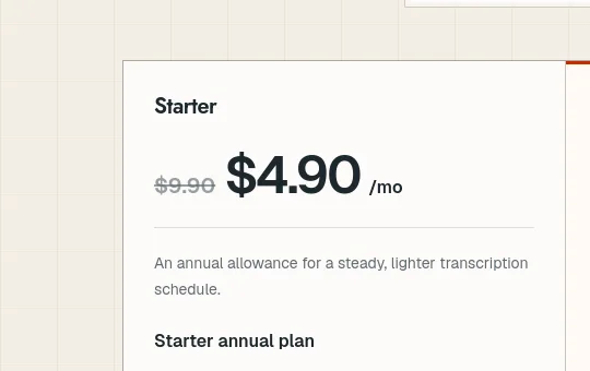 Price anchor element from audioconvert.app