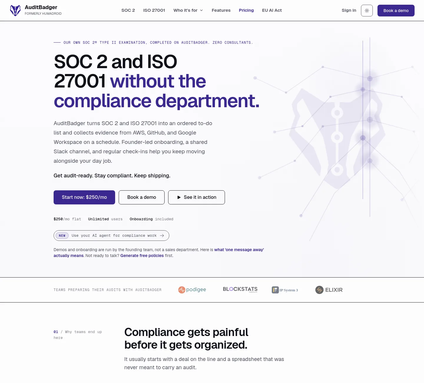 auditbadger.com — Hero