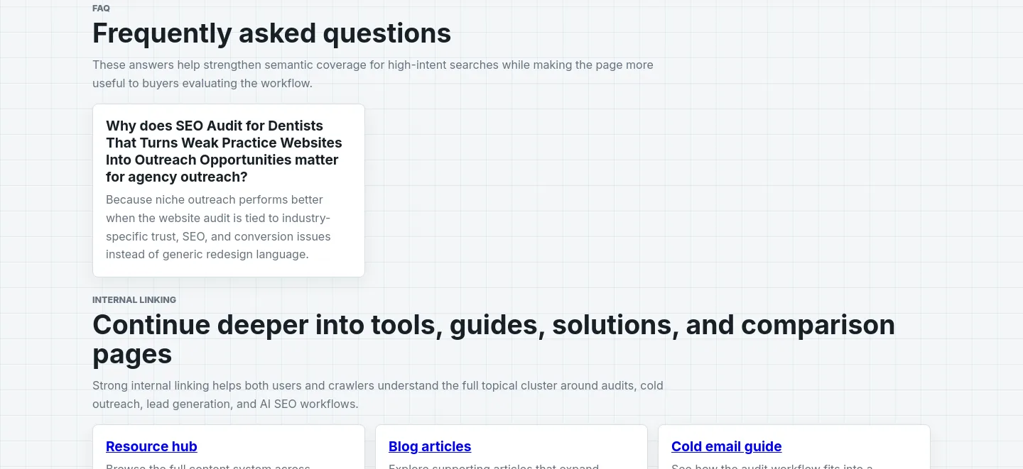 auditpitch.com FAQ section
