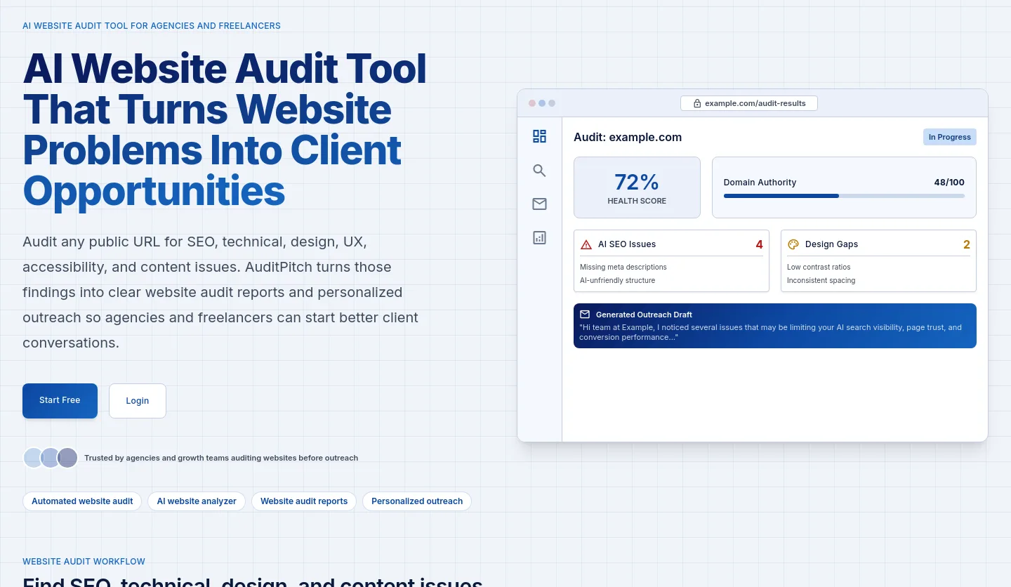 auditpitch.com — Hero