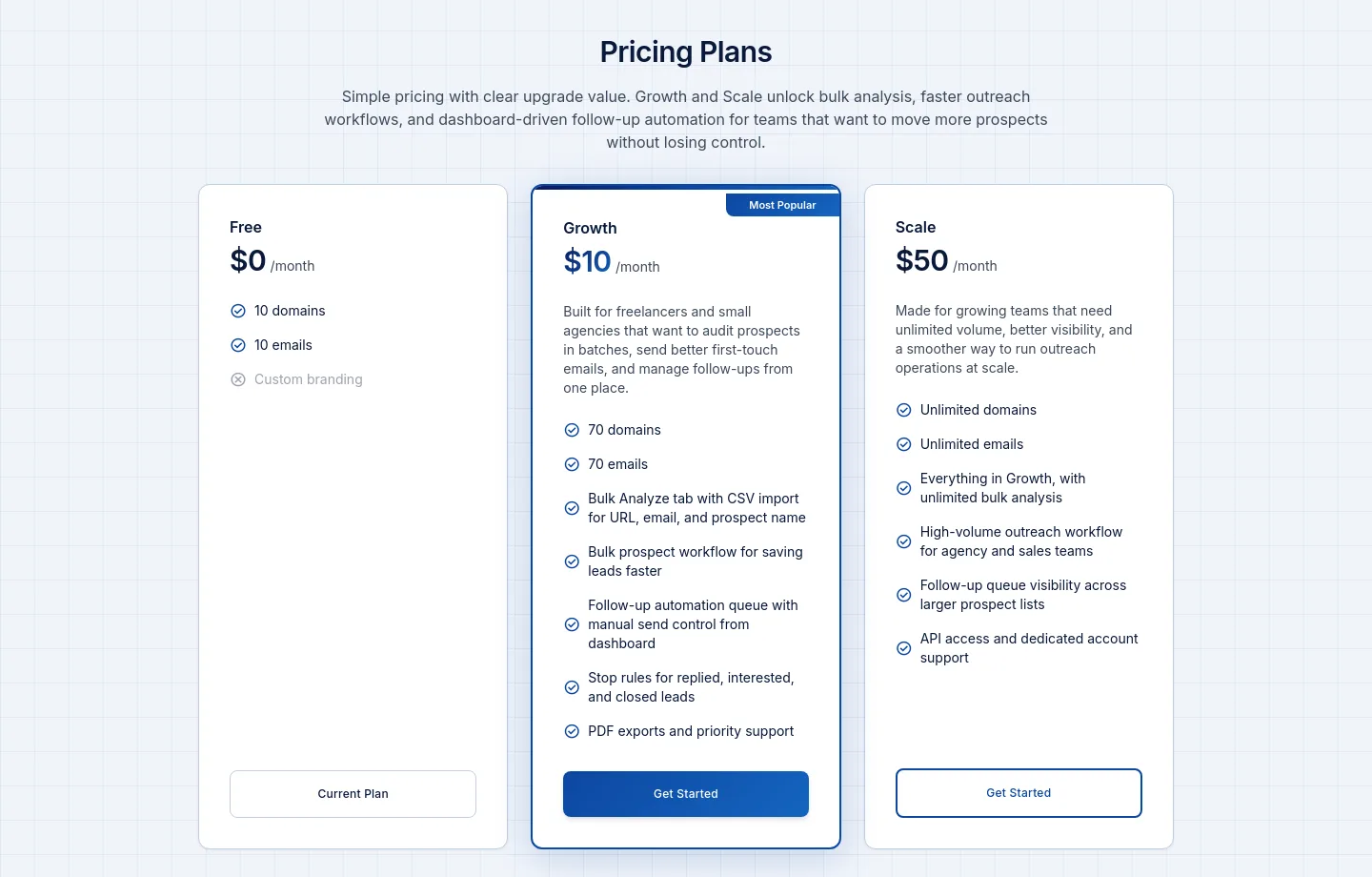 auditpitch.com — Pricing