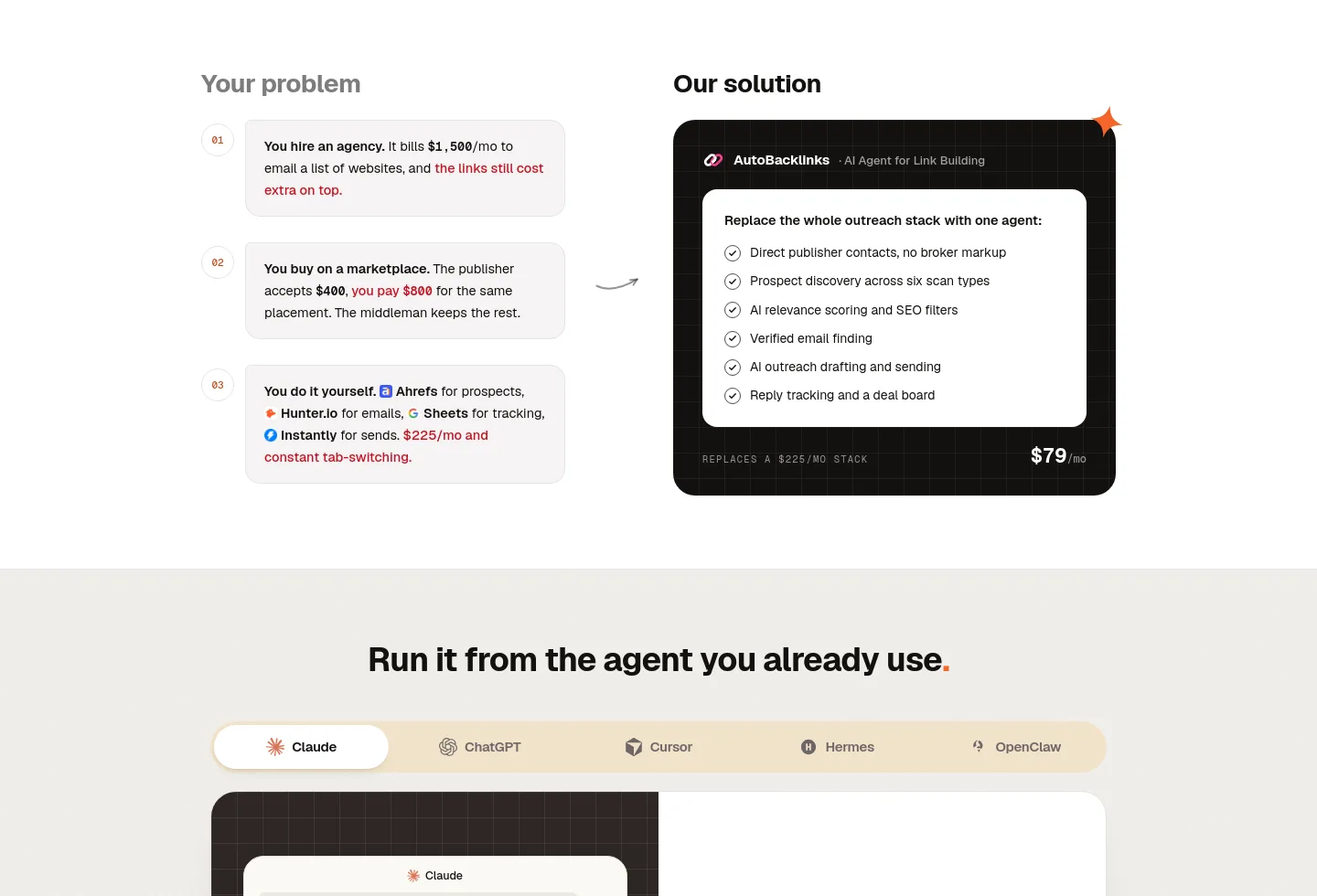 autobacklinks.ai — Pricing