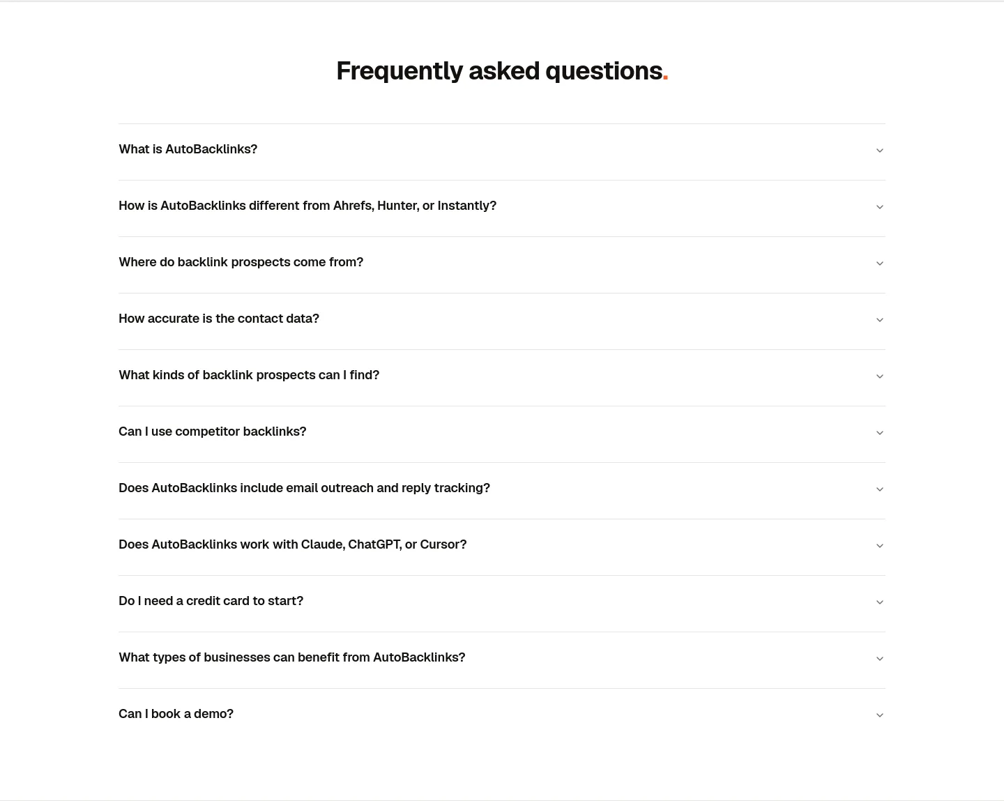 autobacklinks.ai — FAQ