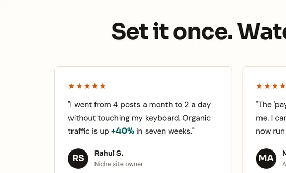Rating element from autoblogmatic.com