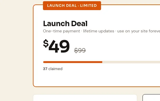 Price anchor element from autoblogmatic.com