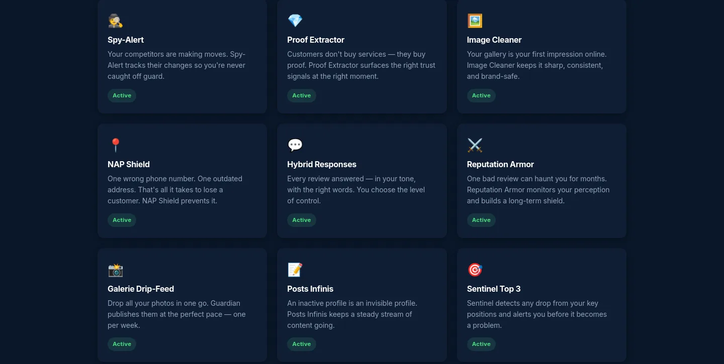 avision.org Features section
