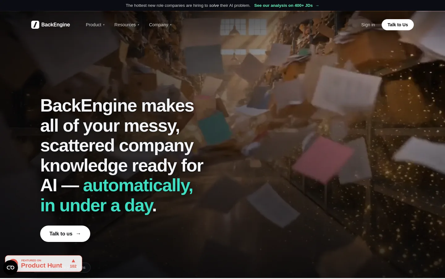 backengine.com — Hero