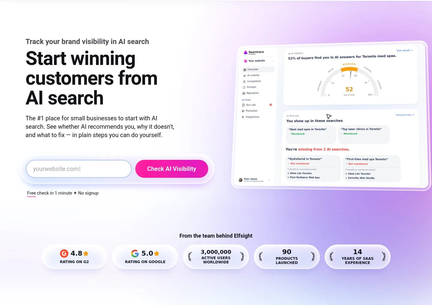beamtrace.com — Hero