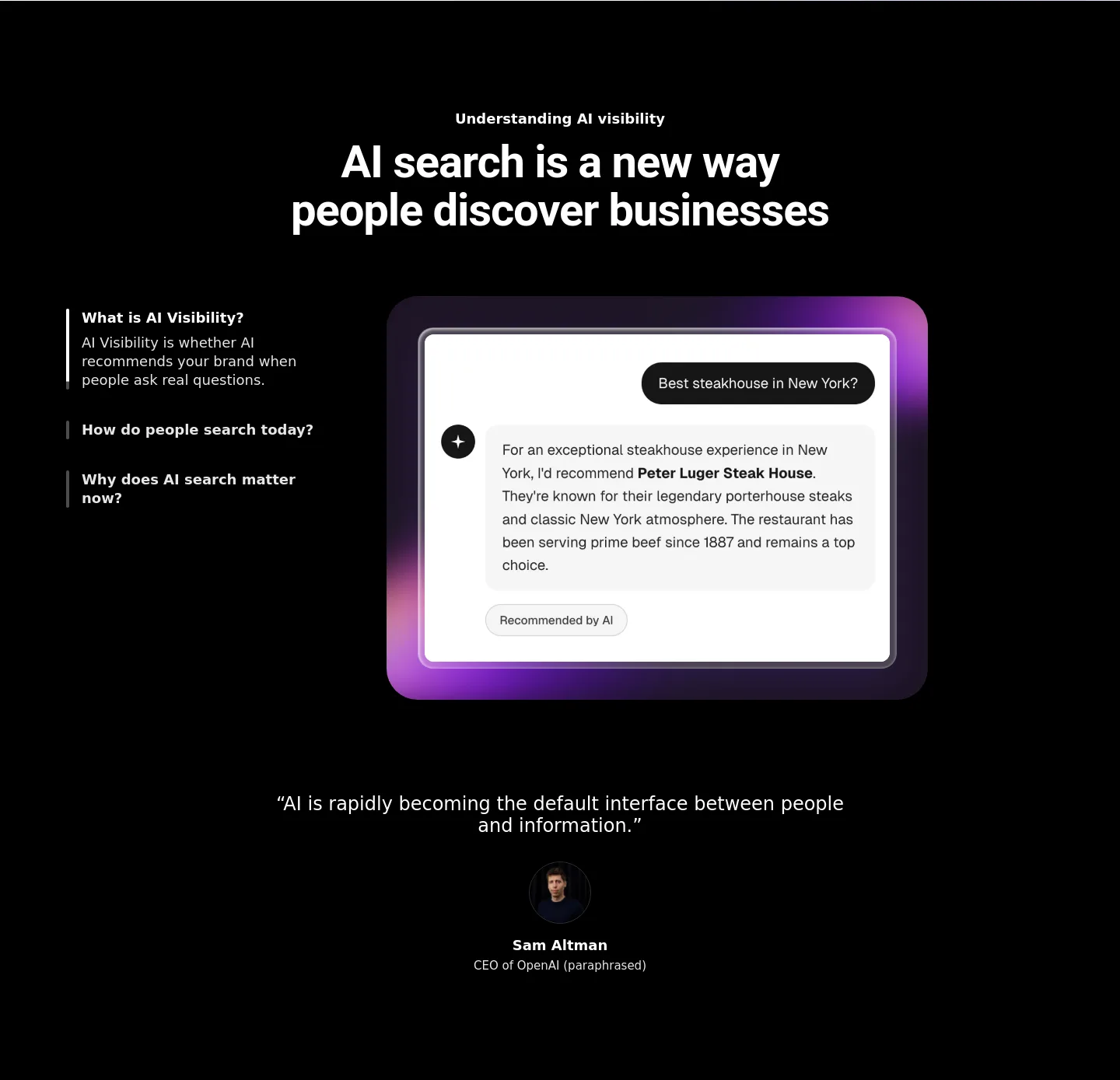 beamtrace.com — Features