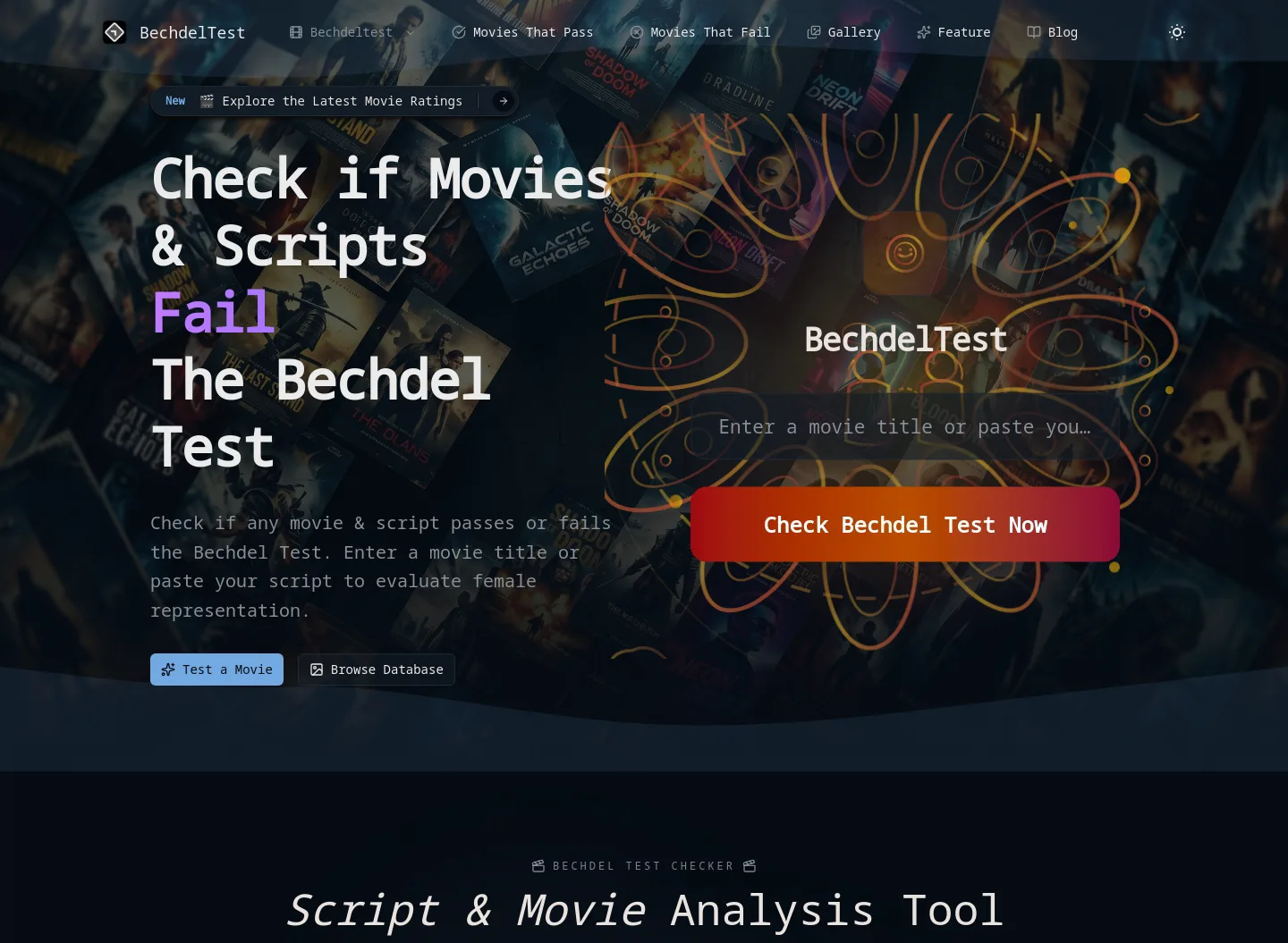 bechdeltest.org — a measured funnel