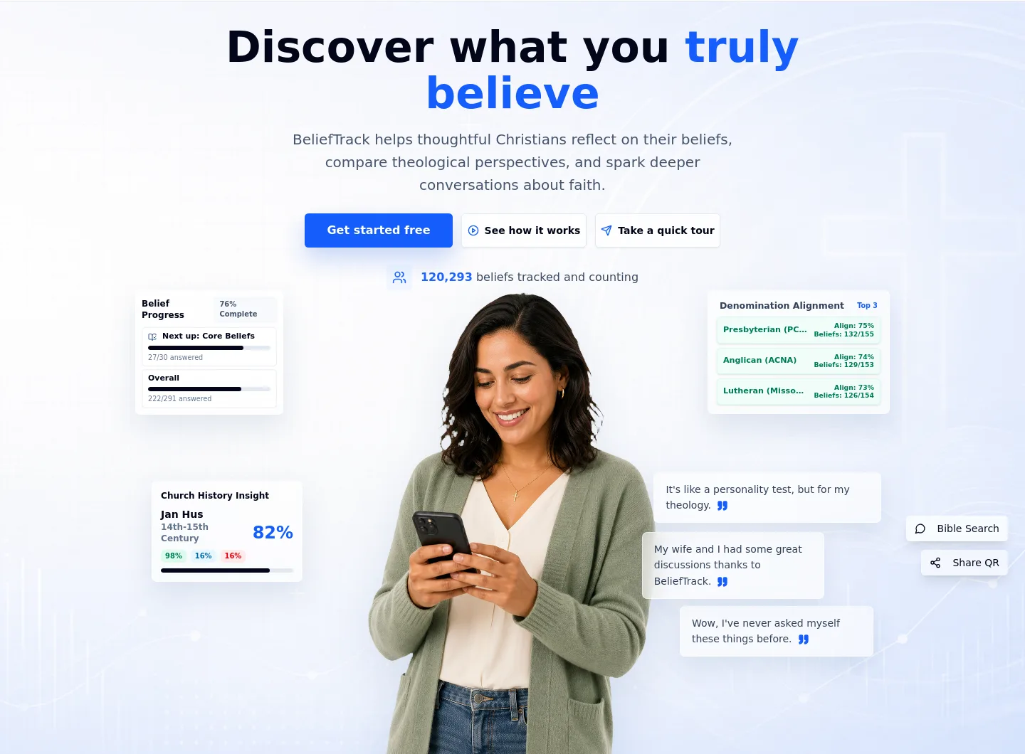 belieftrack.com — Hero