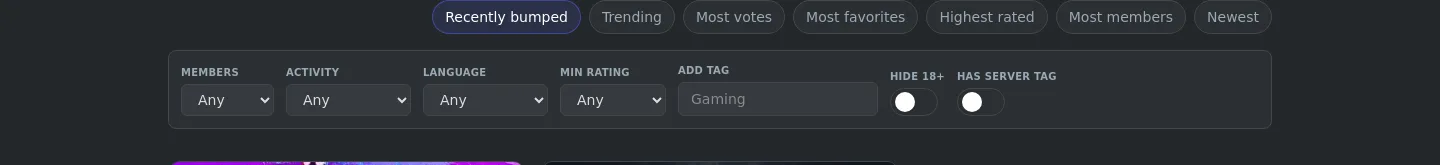 bestdiscord.org — a real Reviews section