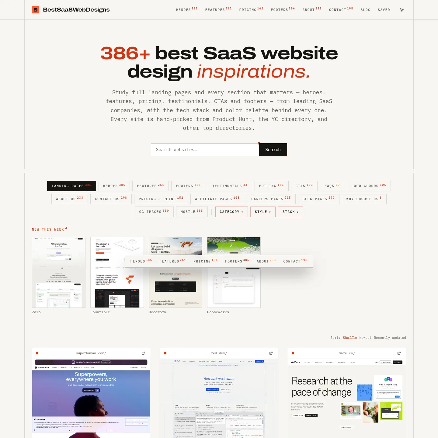bestsaaswebdesigns.com — The Trust Wall