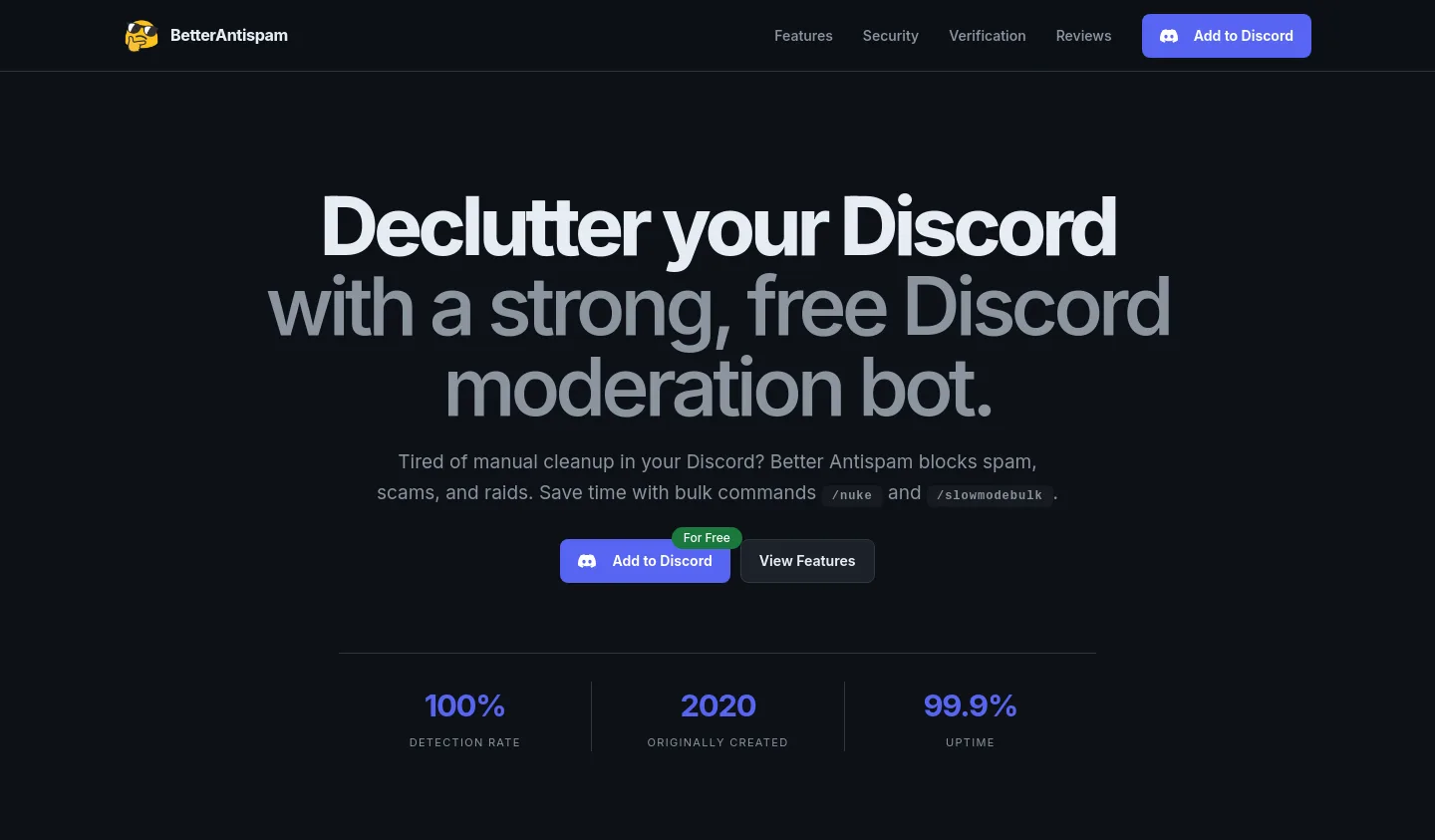 betterantispam.com — Hero