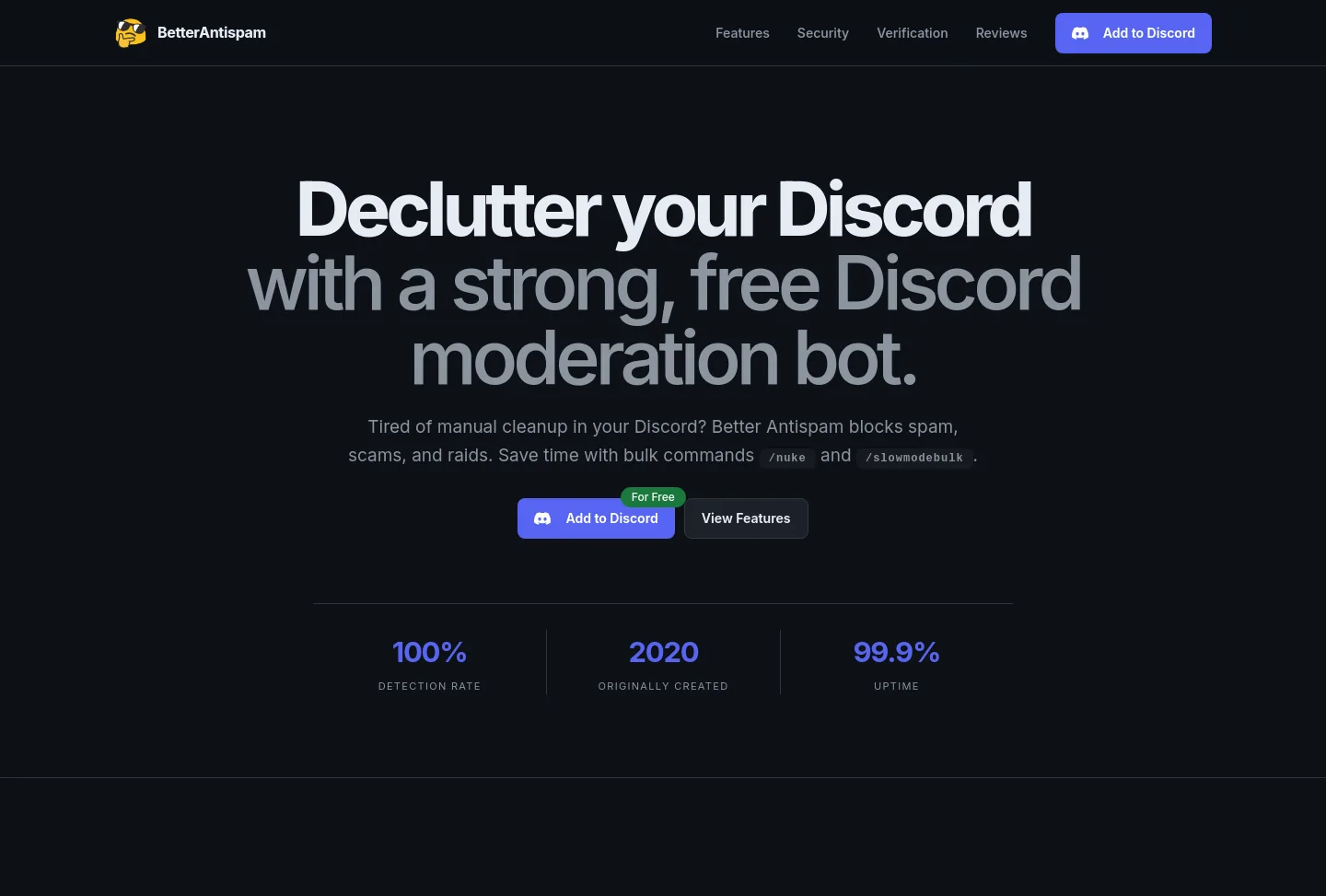 betterantispam.com — a real The Objection-Handler page