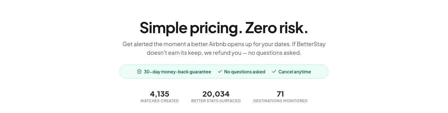 betterstay.so — a real Hero section