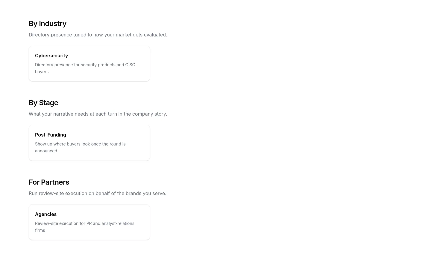 blastra.io — a real Features section