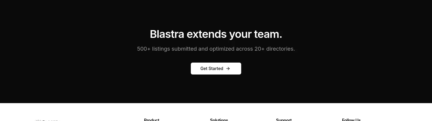 blastra.io CTA section