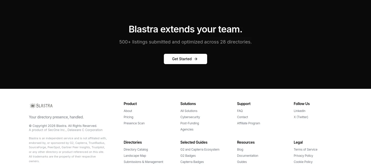 blastra.io — CTA