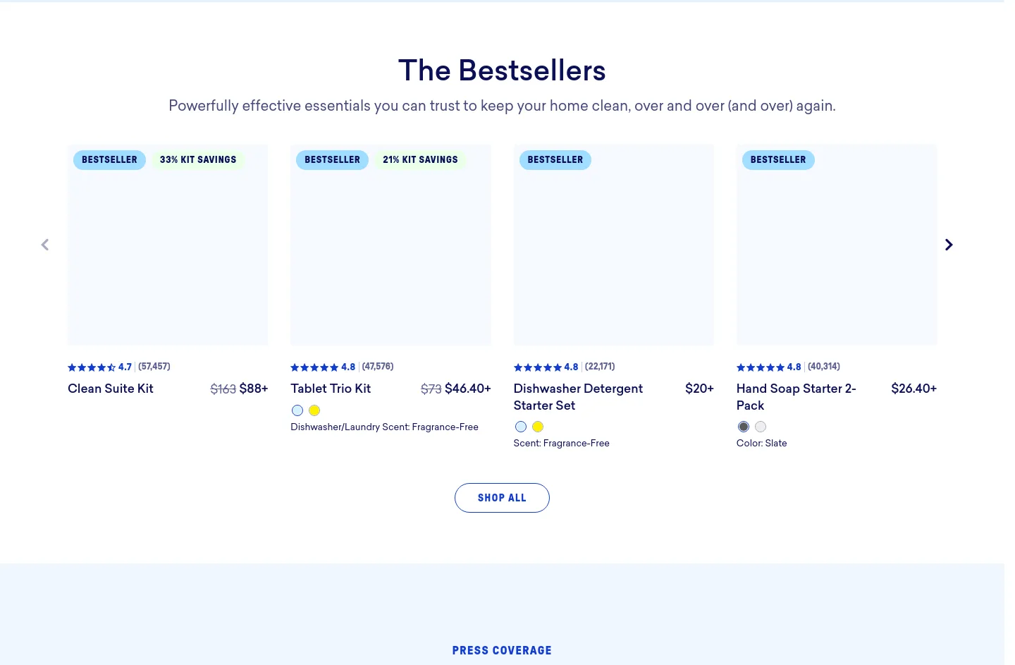 blueland.com Reviews section
