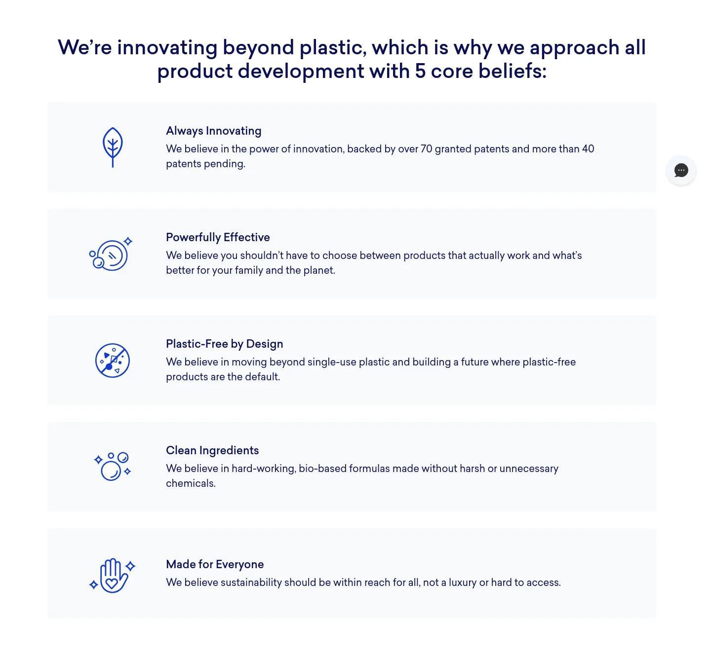 blueland.com — a real Logo Wall section