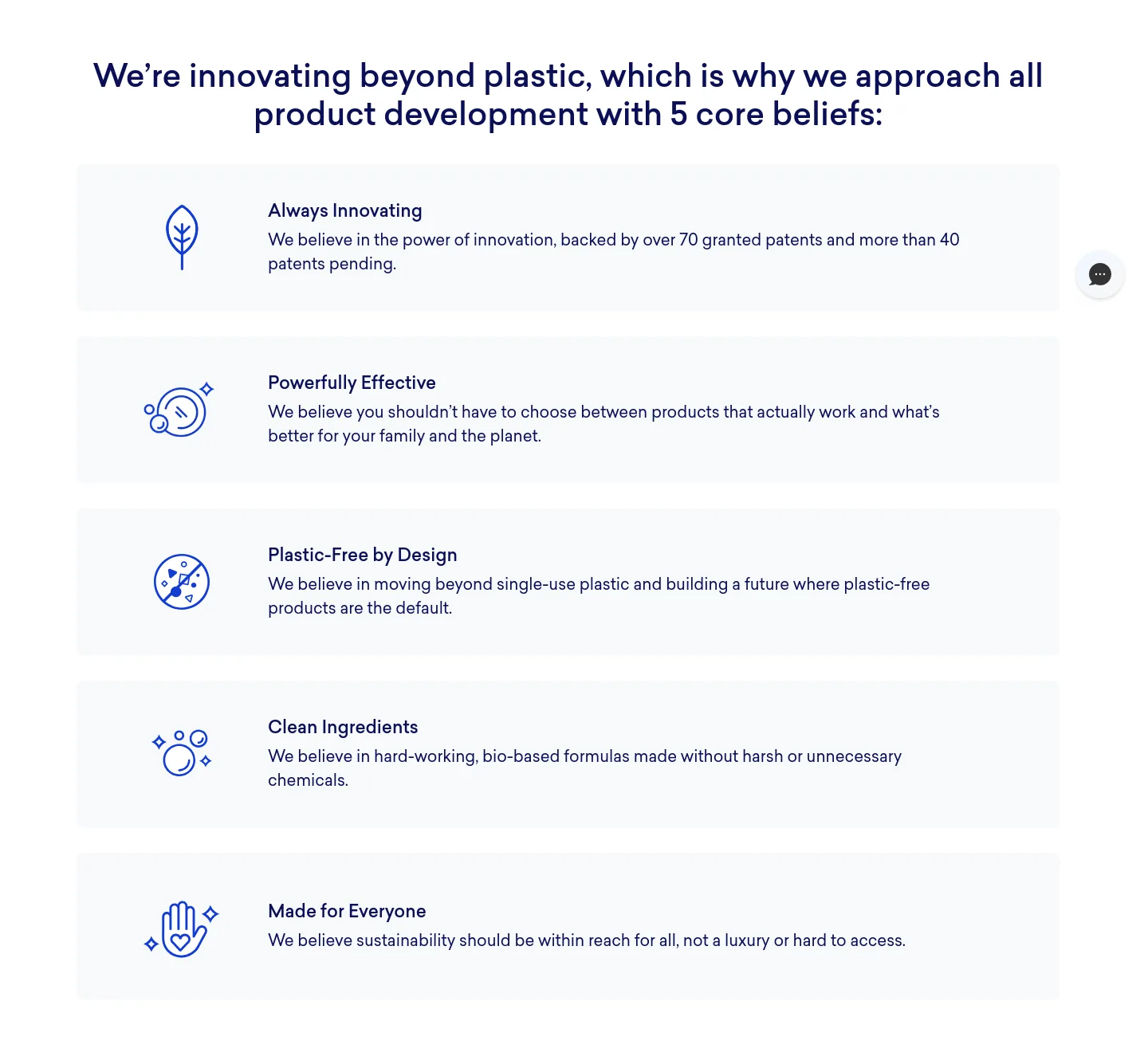 blueland.com — a real Logo Wall section