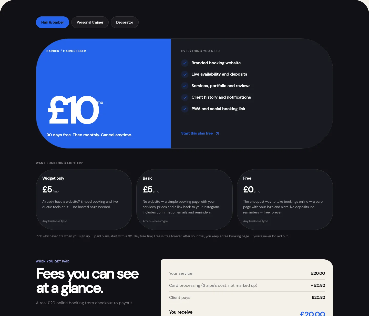 bookrightly.co.uk — Features