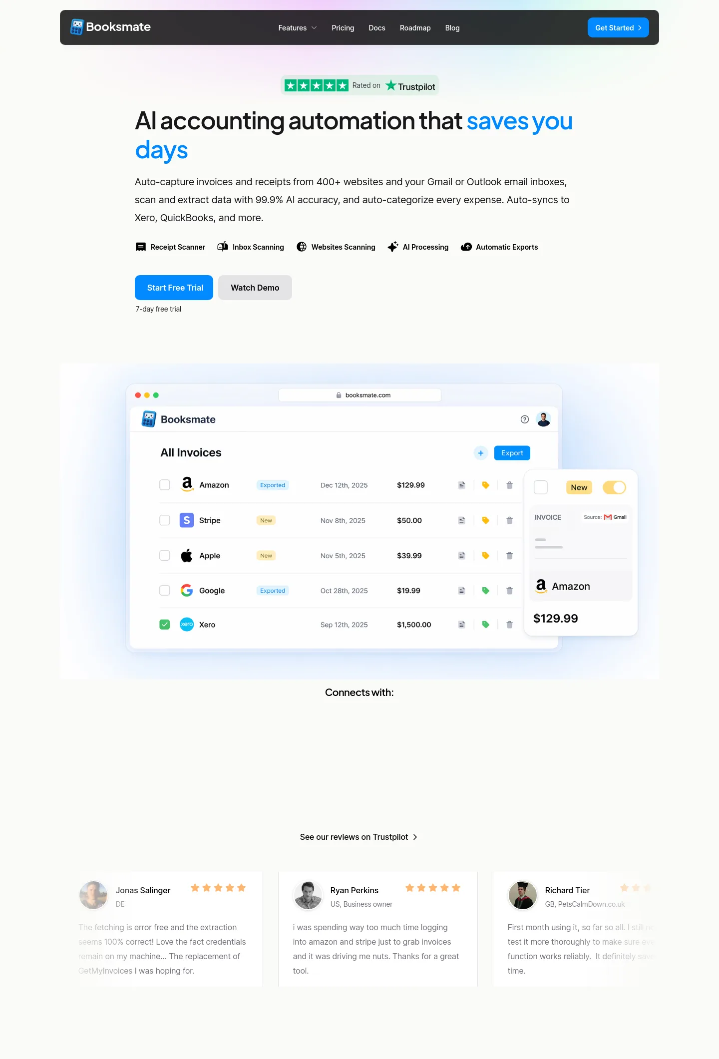 booksmate.com — a measured funnel