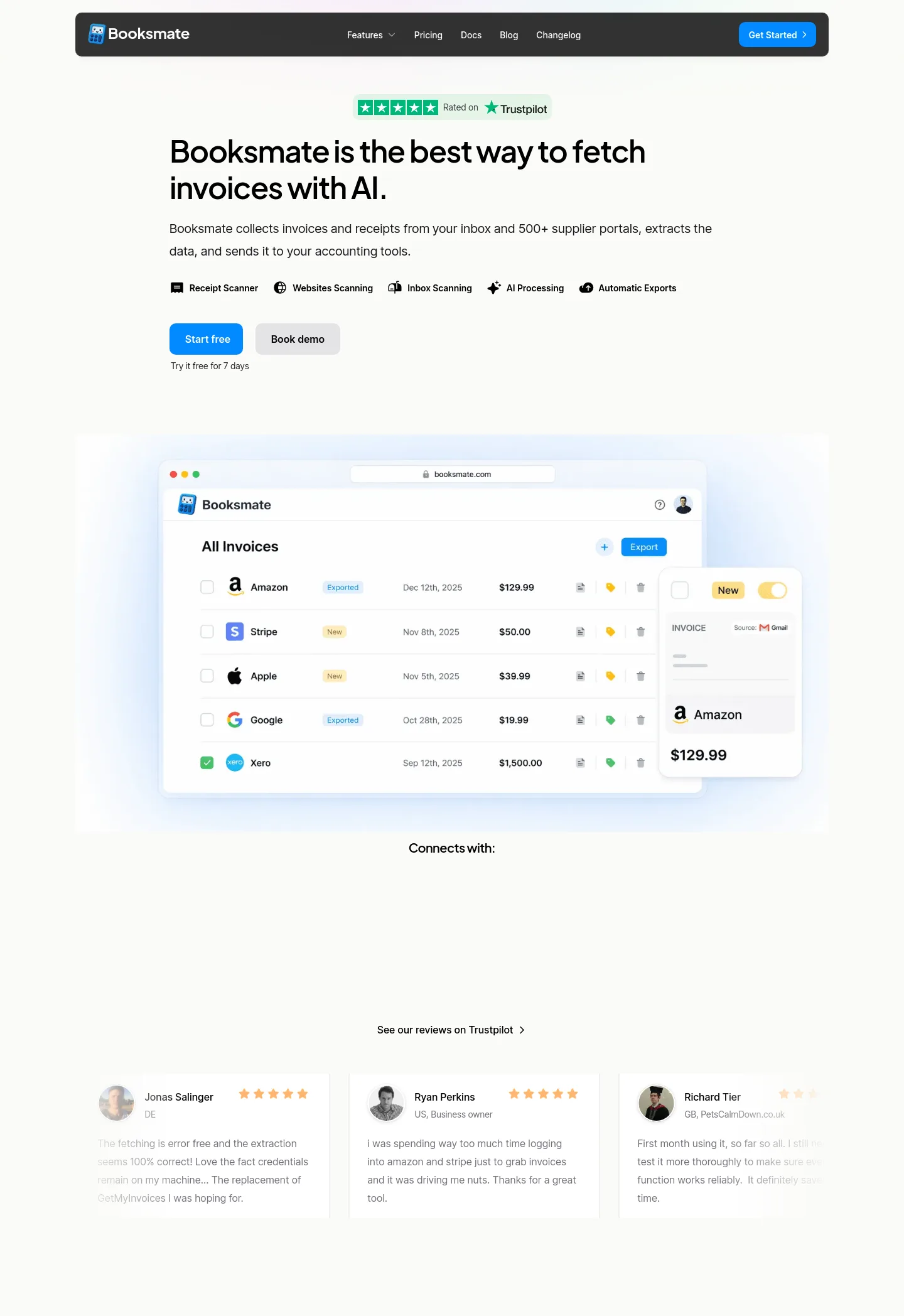 booksmate.com — a measured funnel