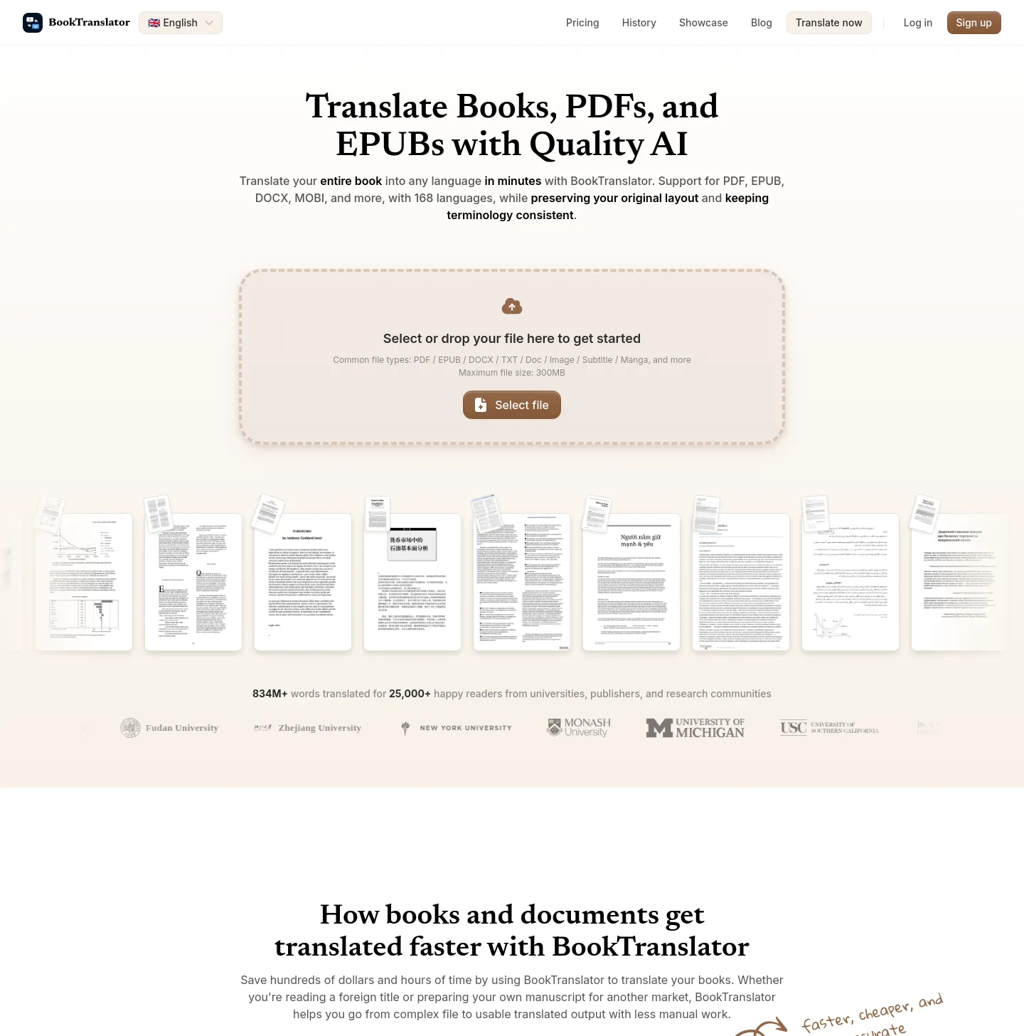 booktranslator.app — Hero
