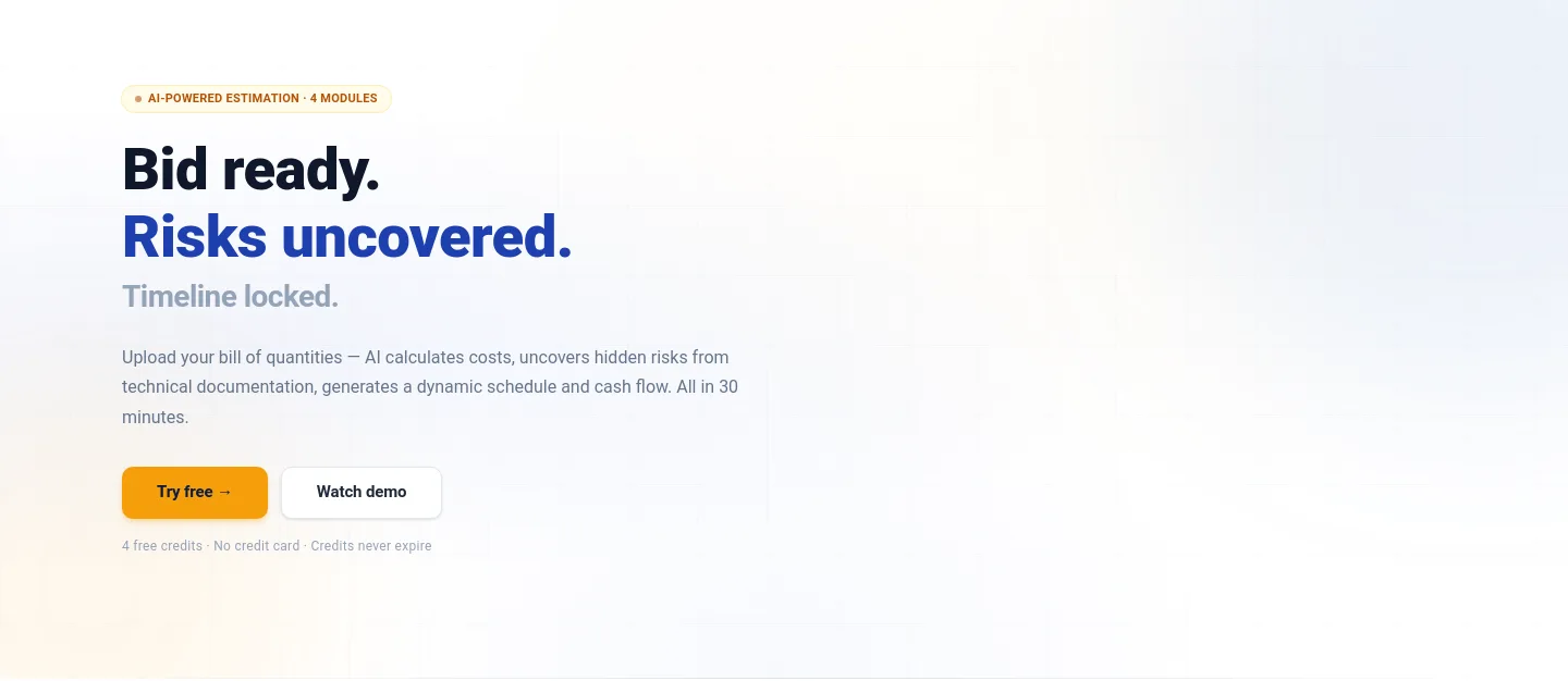 boqcalc.com — Hero