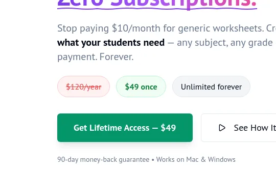 Price anchor element from brainator.com