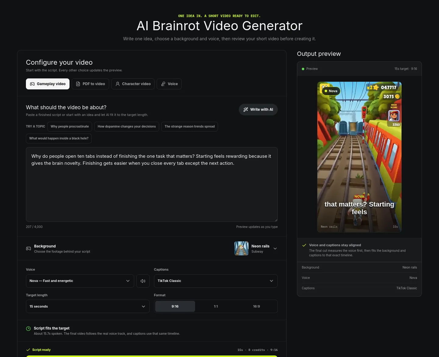 brainrotkit.com Hero section