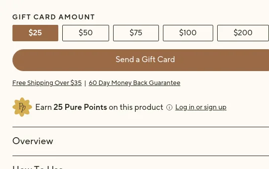 Guarantee element from branchbasics.com