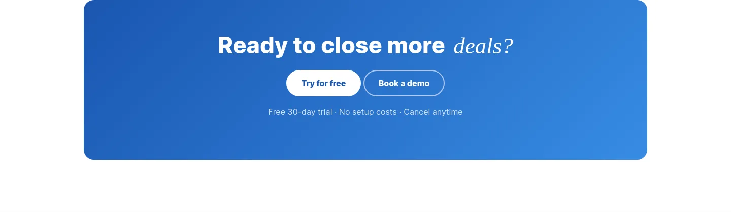 briced.com — a real CTA section
