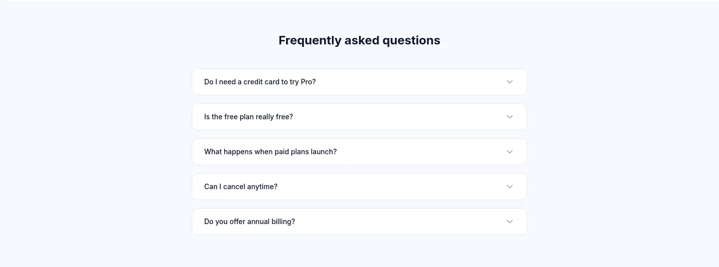 brokenlinkscan.com — a real FAQ section
