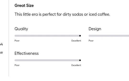 Rating element from brumate.com
