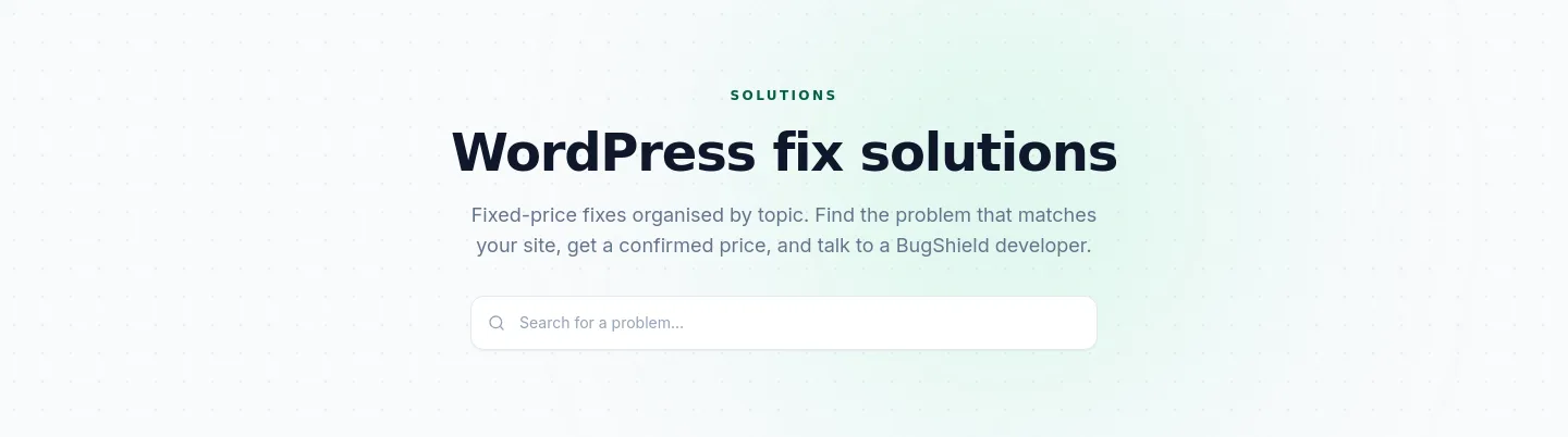 bugshield.co.uk Hero section