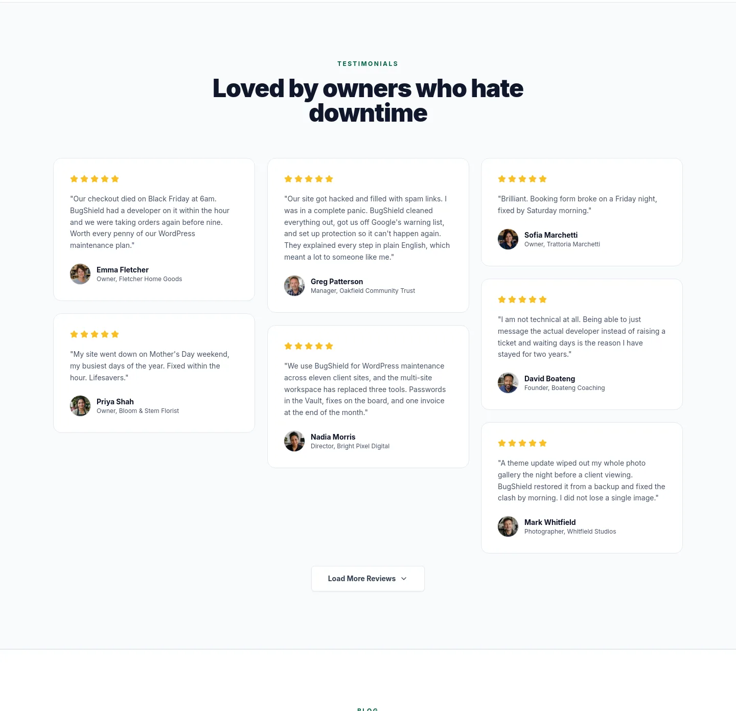 bugshield.co.uk — Logo Wall