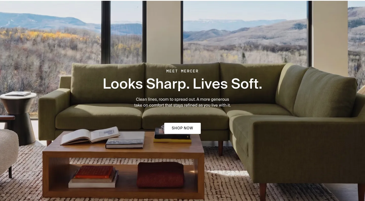 burrow.com CTA section