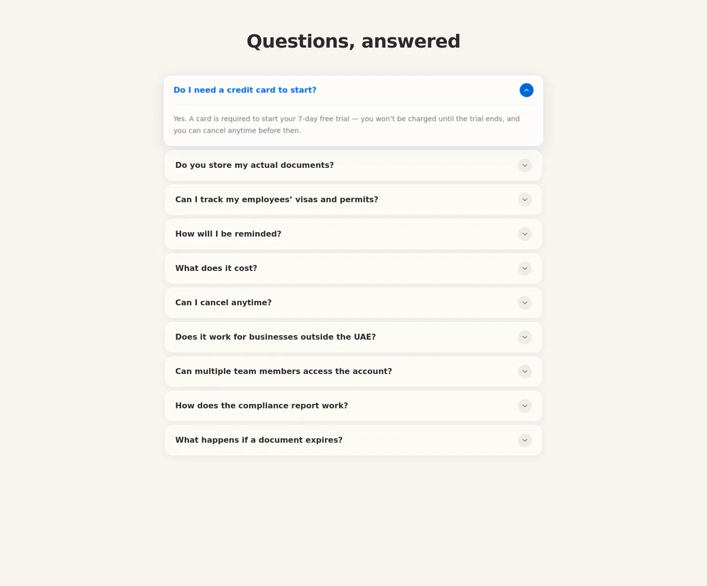 business.docutrackr.app FAQ section