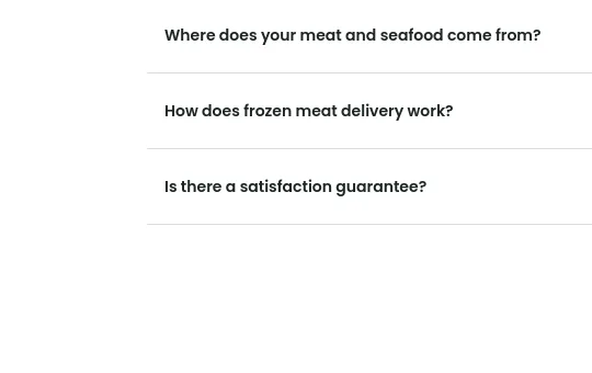 Guarantee element from butcherbox.com