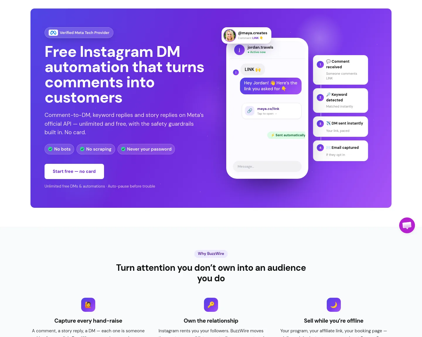 buzzwire.io — Hero