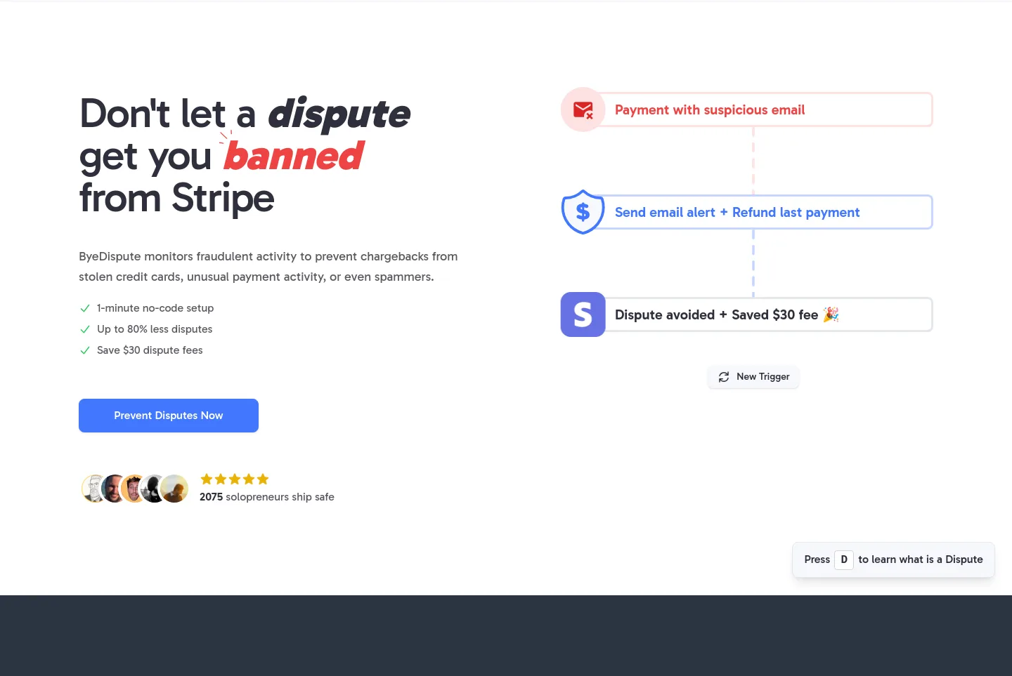 byedispute.com — Hero