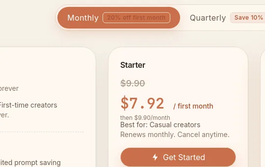 Price anchor element from callirra.com