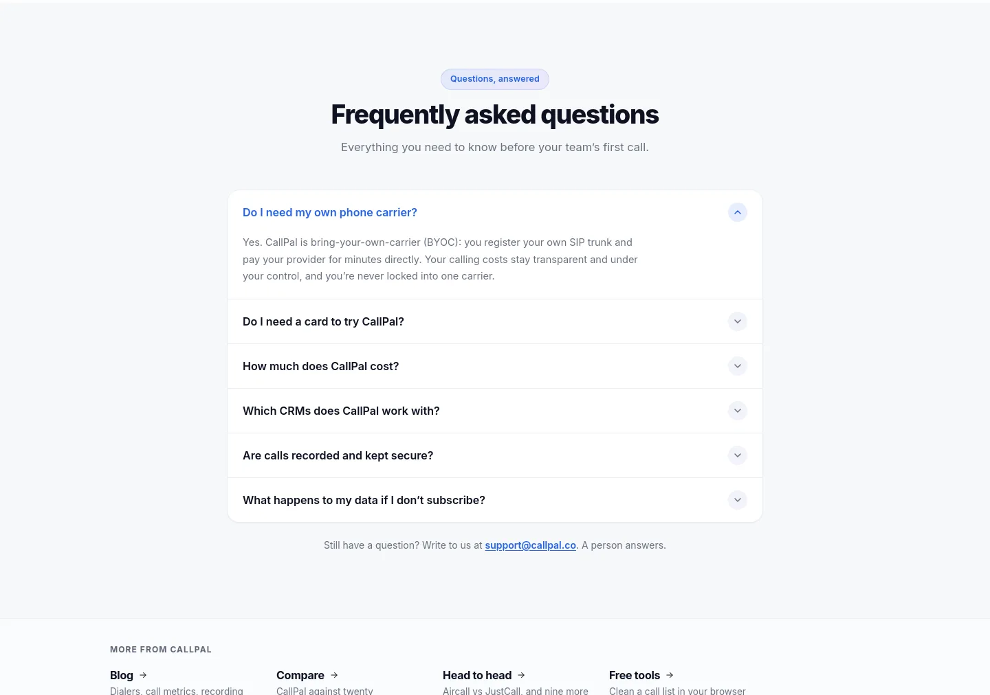 callpal.co — FAQ