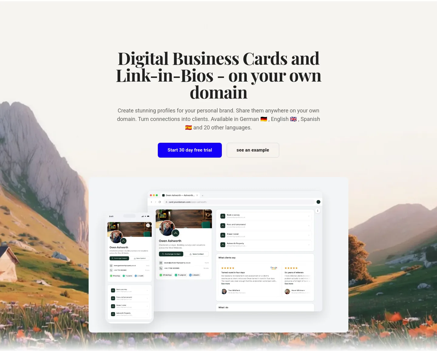 cards.digital-railways.com — Hero