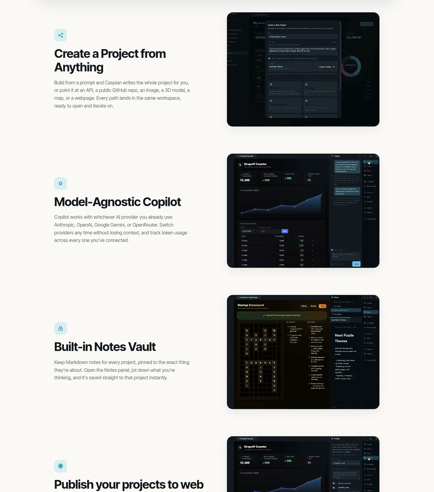 caspian.md — Logo Wall